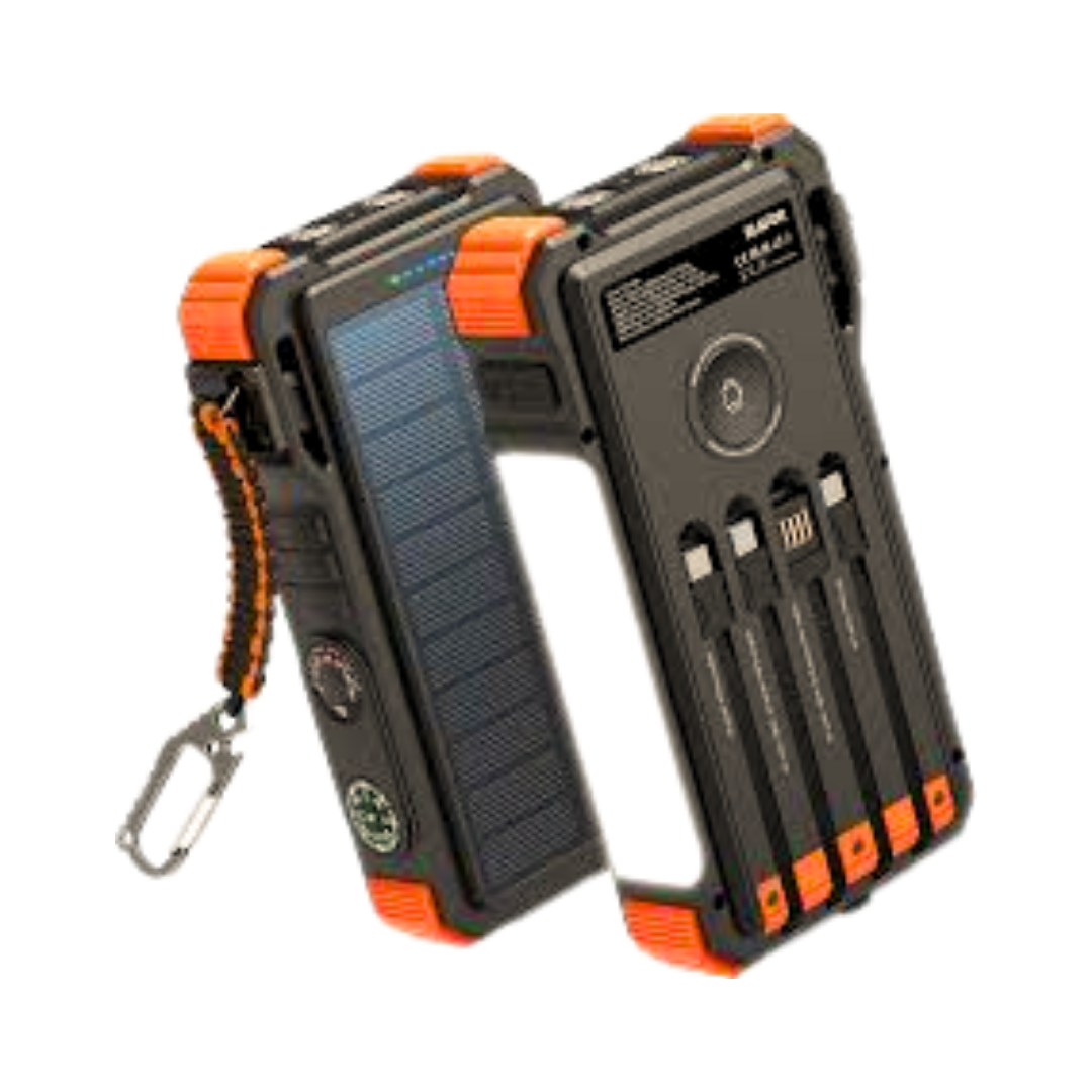 Banco de energía solar 20000 mAh